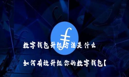 数字钱包升级方法是什么
如何有效升级你的数字钱包?